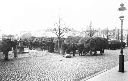 Stortorget i Gävle tidigt 1900-tal.