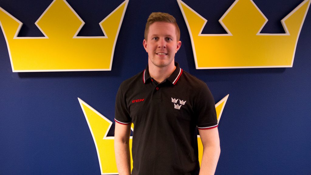 Svenska ishockeyförbundets domaransvarige Joel Hansson