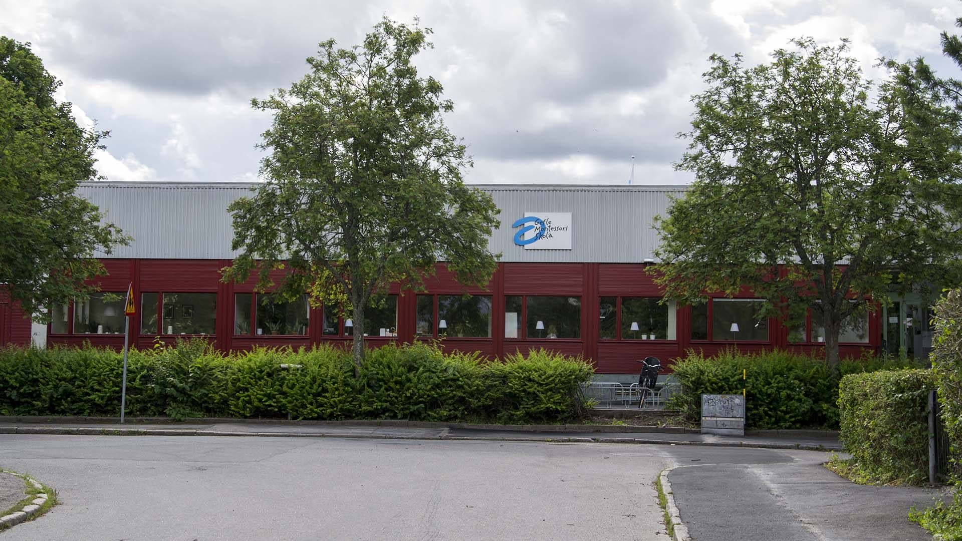 Gefle Montessoriskola från utsidan