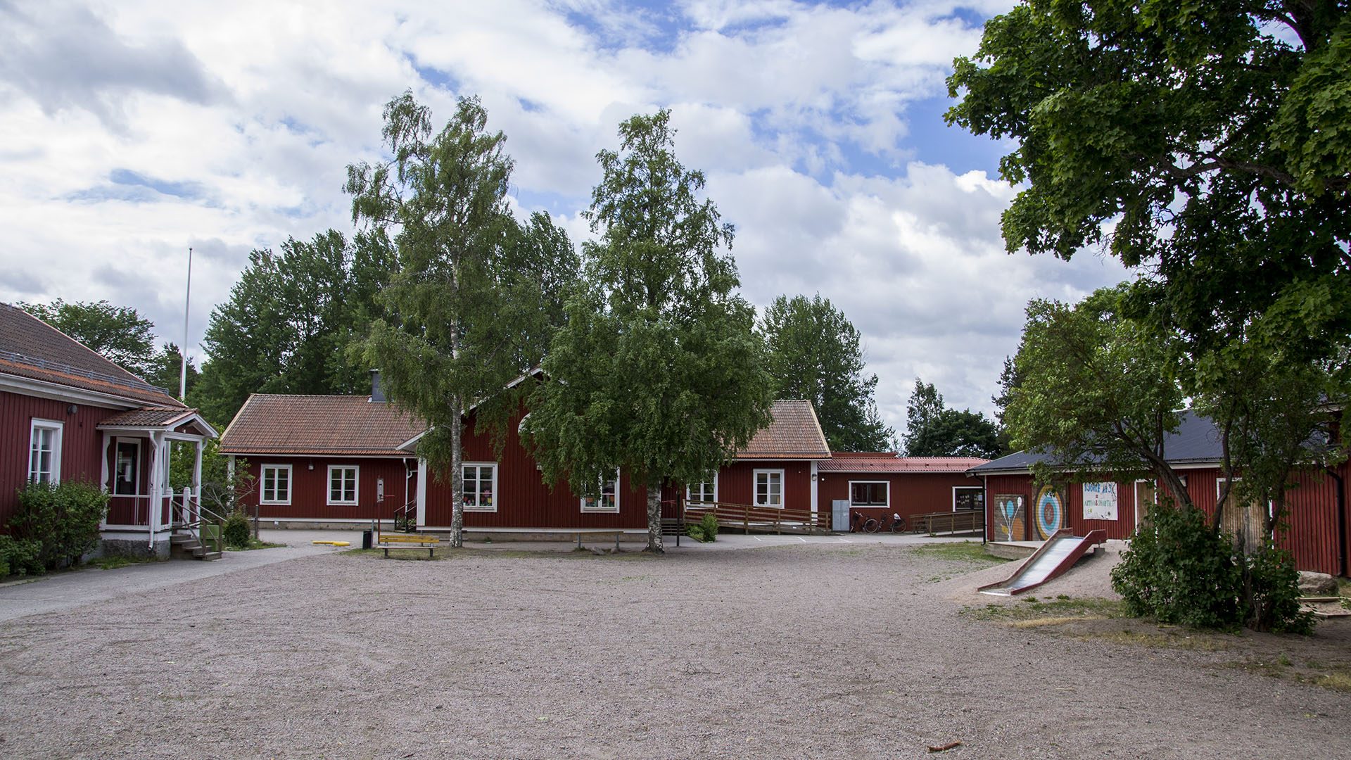 Exteriörbild på Björke förskola