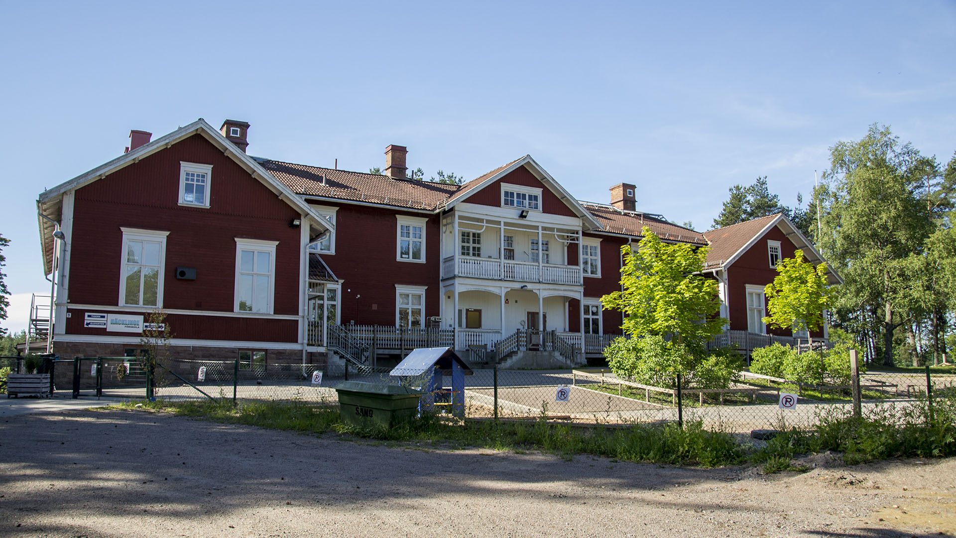 Exteriörbild på Häcklinge förskola