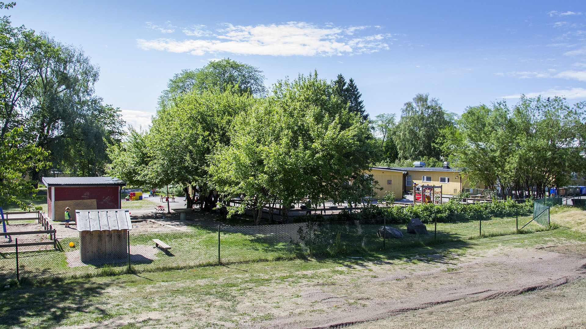 Exteriörbild på Klintbergsgården
