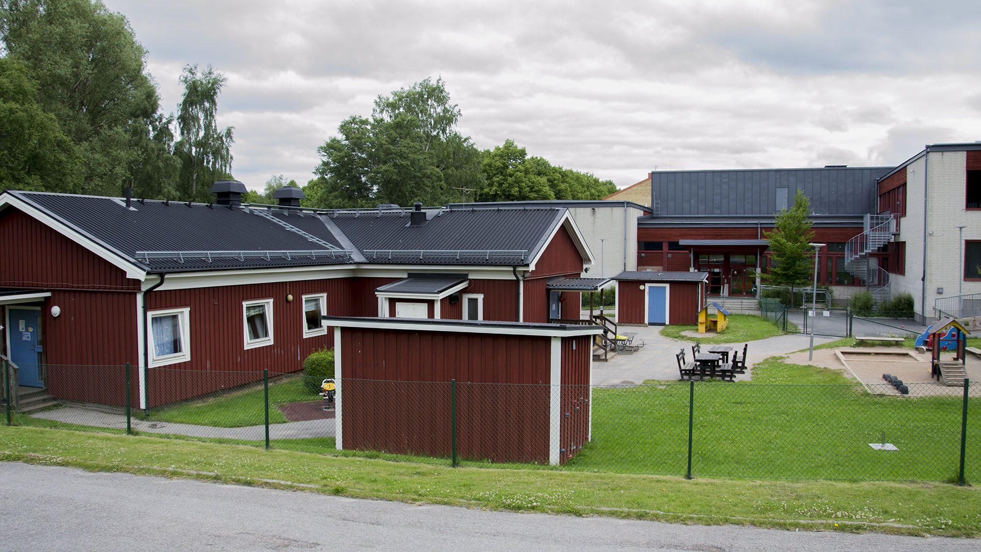 Exteriörbild på Pumpmakargården