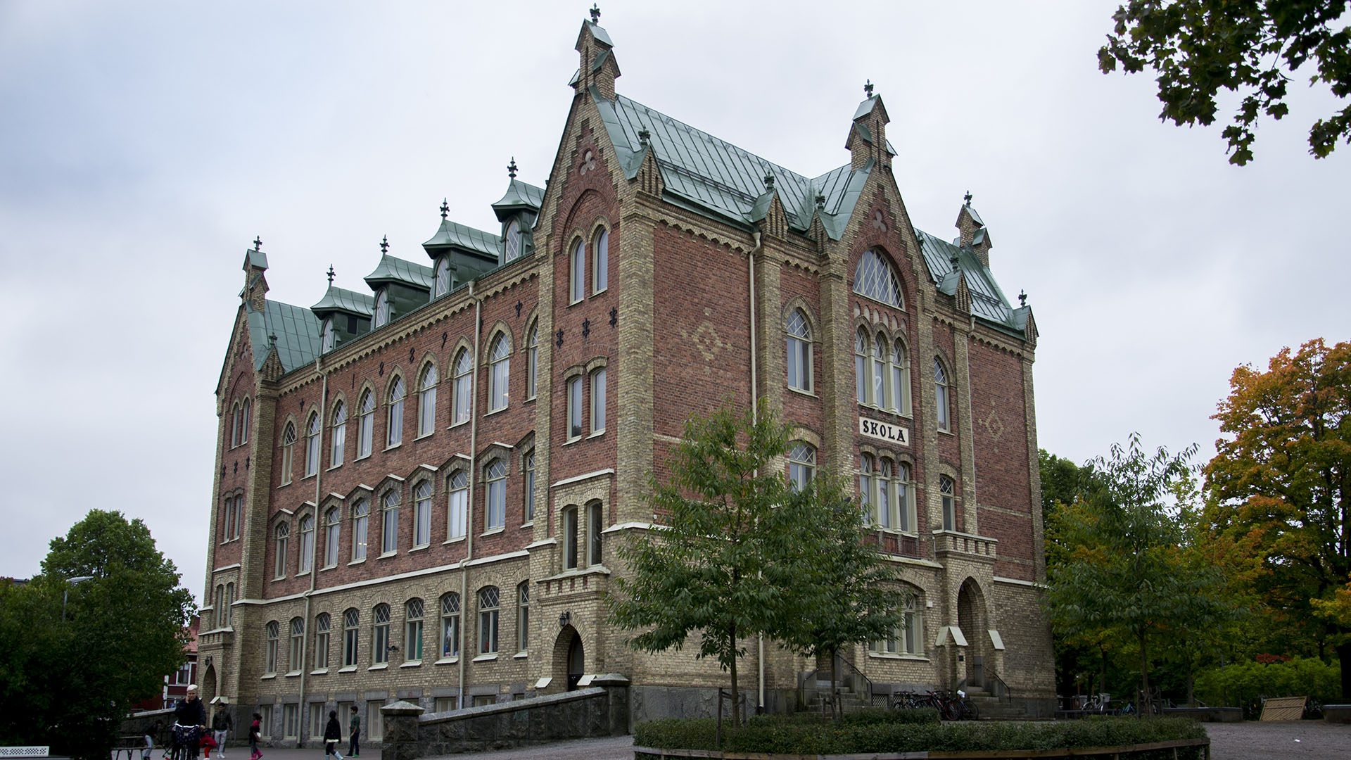 Exteriörbild på Söderslottets förskola