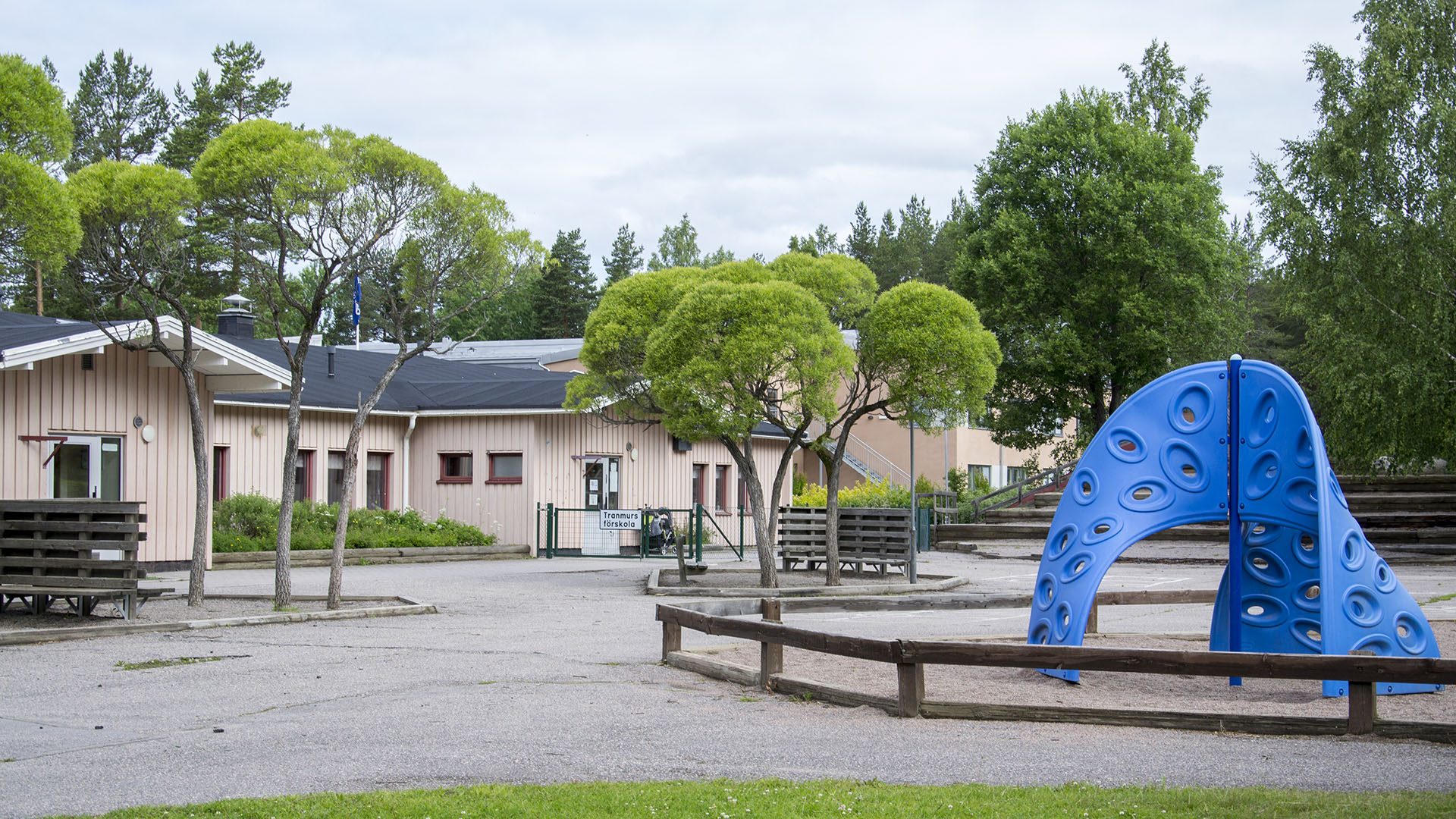 Exteriörbild på Tranmurs förskola