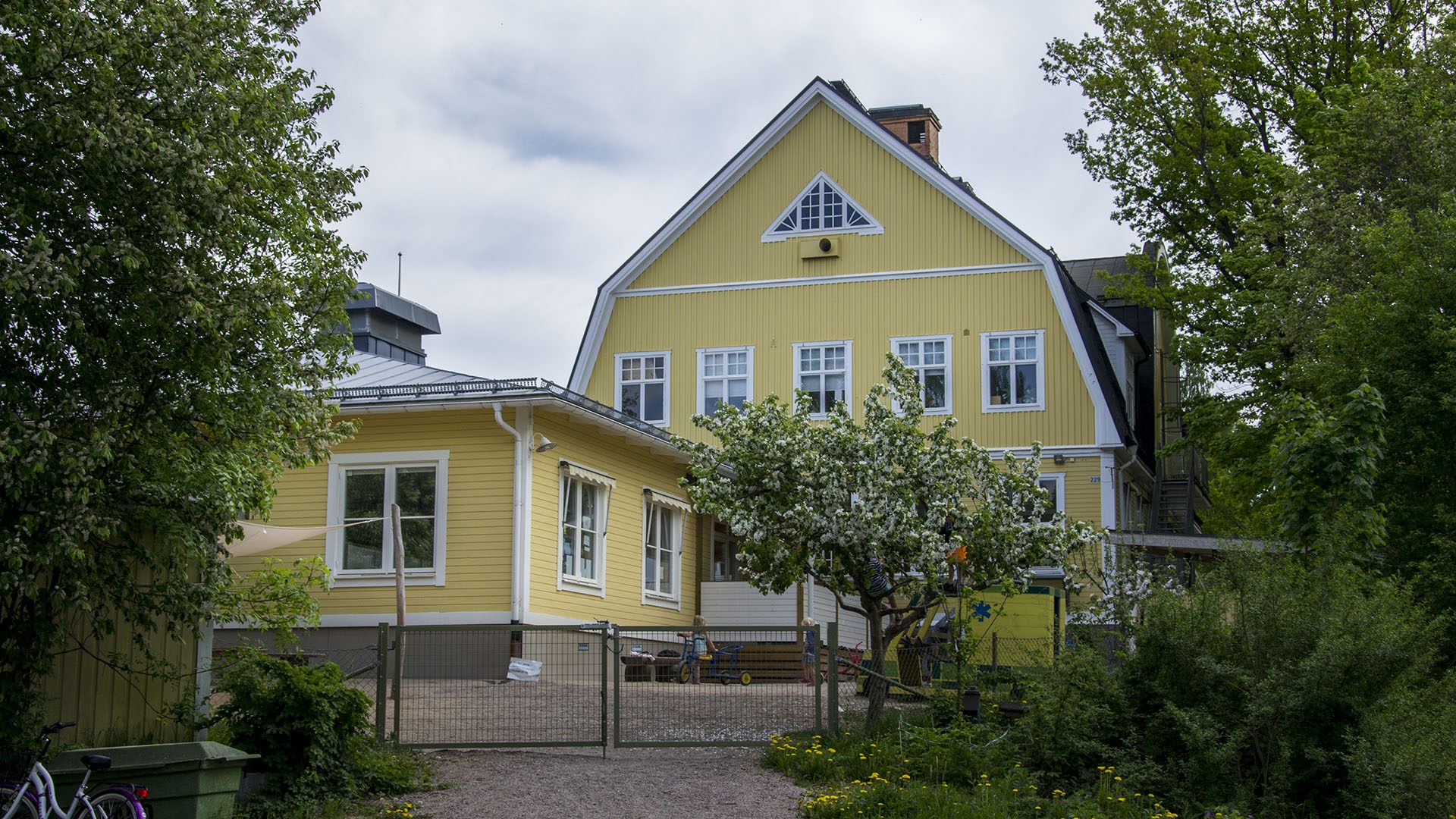 Exteriörbild på Åbyggeby förskola
