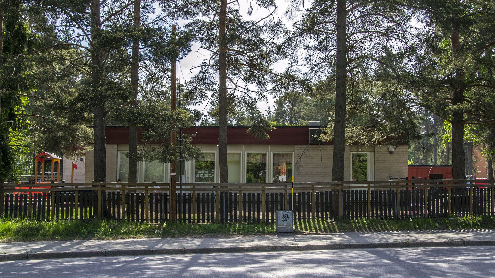 Exteriörbild på Ålvgårdens förskola
