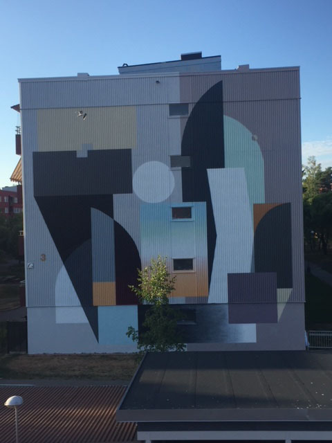 Tony "Rubin" Sjömans målning i Andersberg