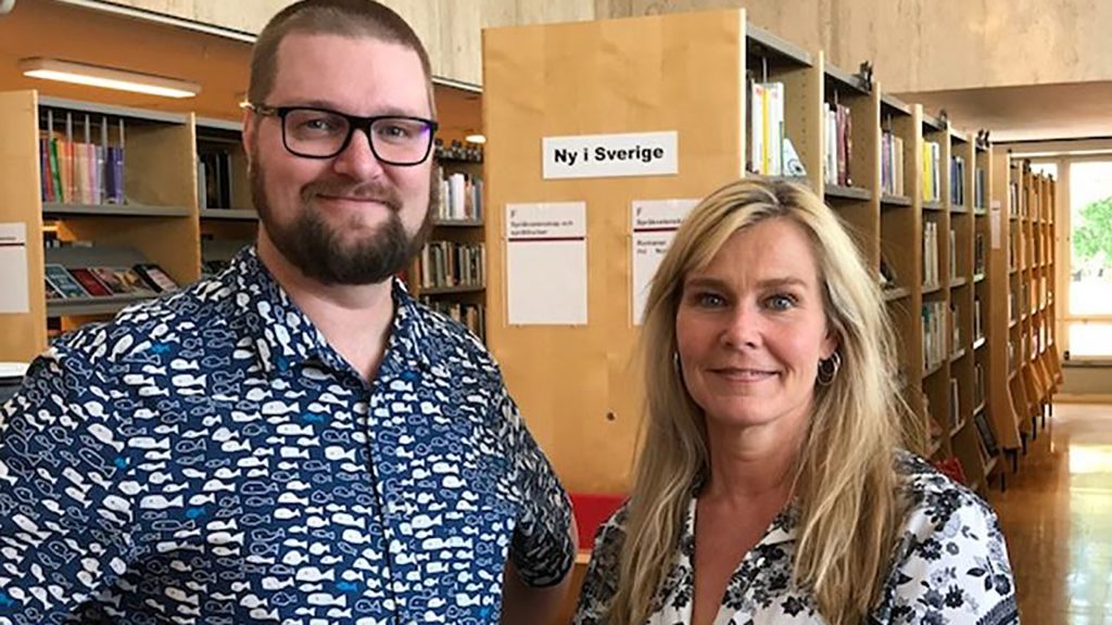 Daniel Gustavsson och Petra Jonsson