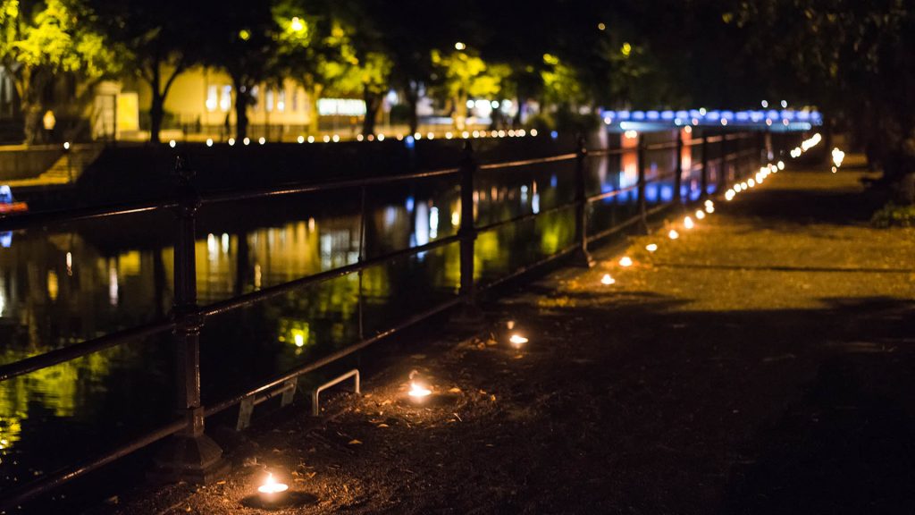 Ljus vid Gavleån