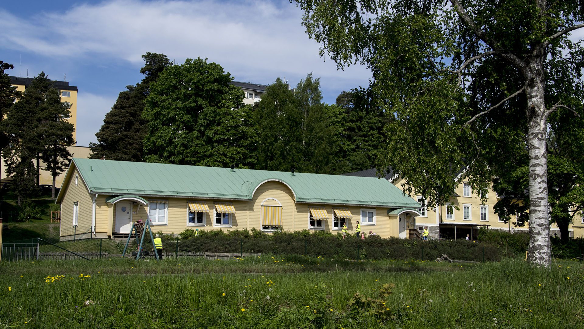 Exteriörbild på Källbackens förskola