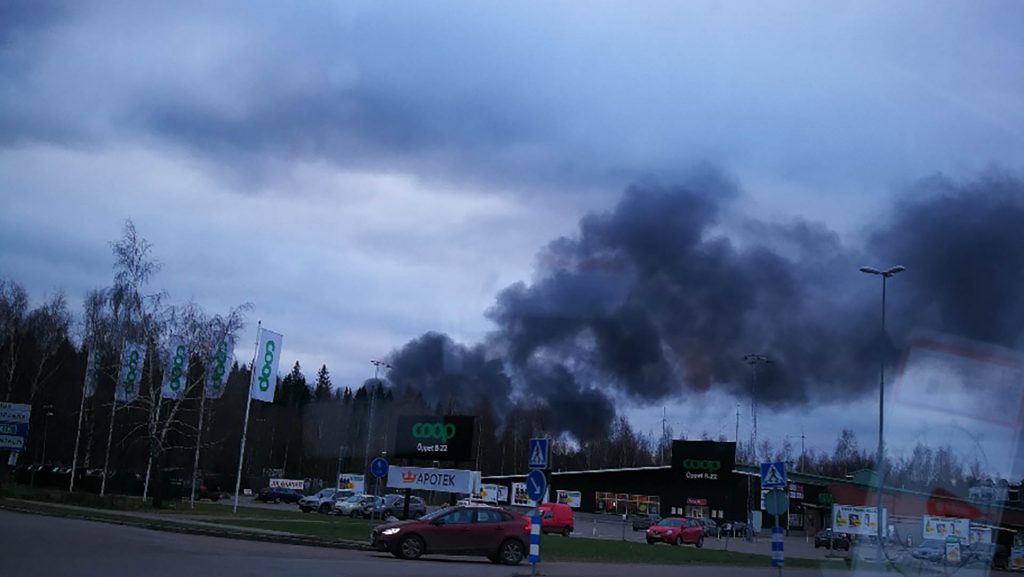 Brandrök