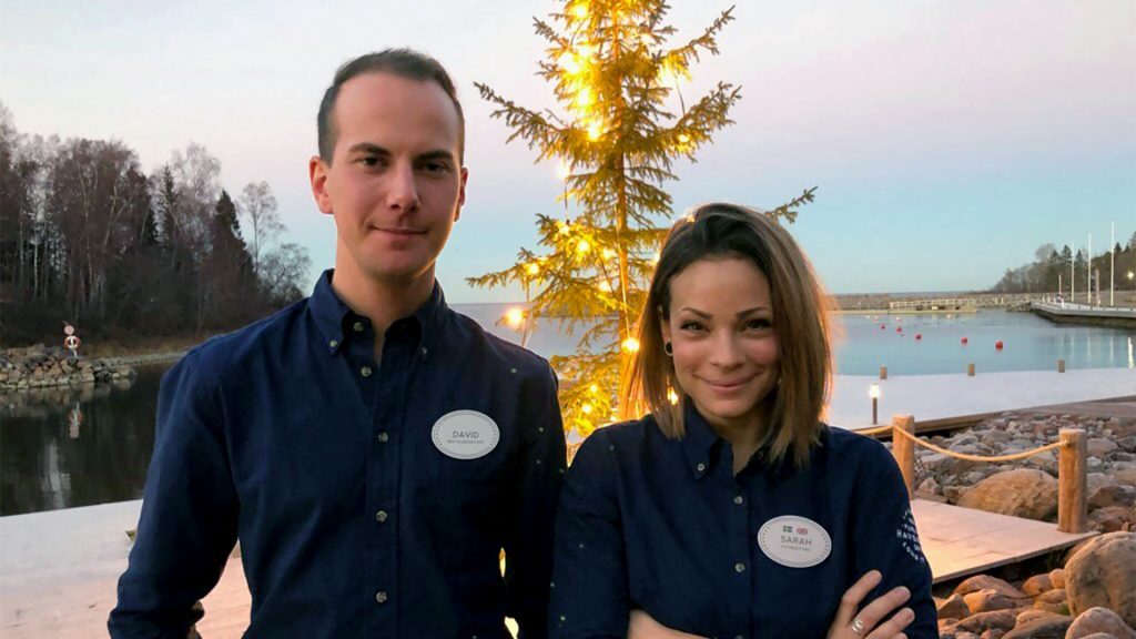 David Huldén och Sarah Joachimsson