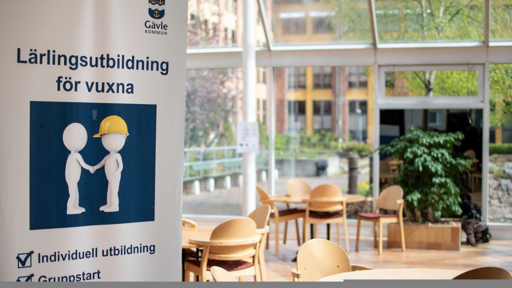 Lokal för lärlingsutbildning för vuxna