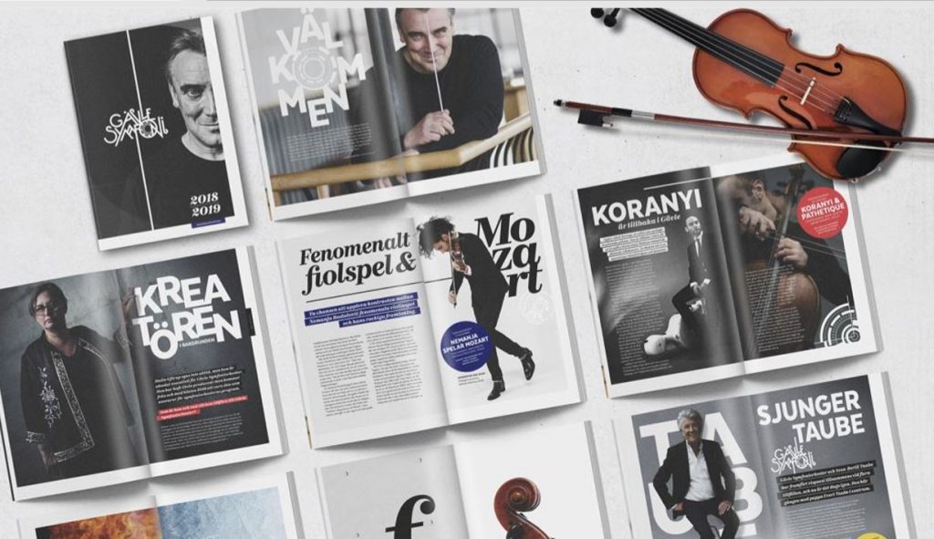 Symfoninomineringar i tidningsupplagor