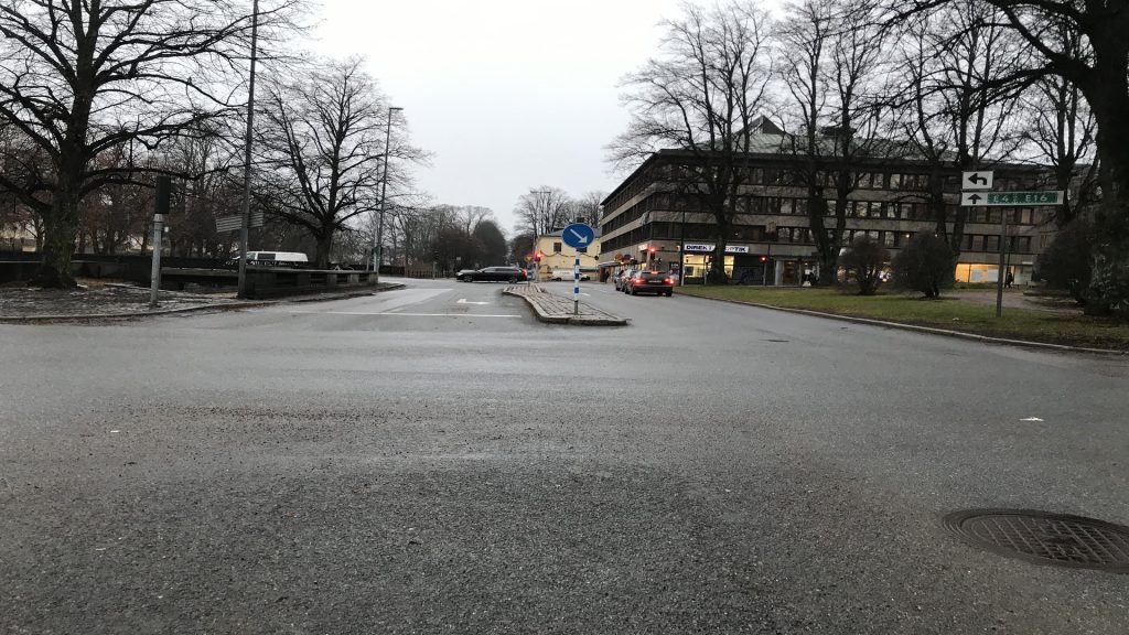 Gatubild från Strandgatan.