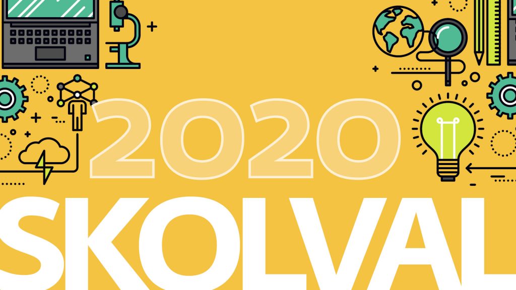 Illustration över skolvalet 2020