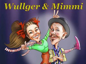 Illustrationsbild på Wullger och Mimmi