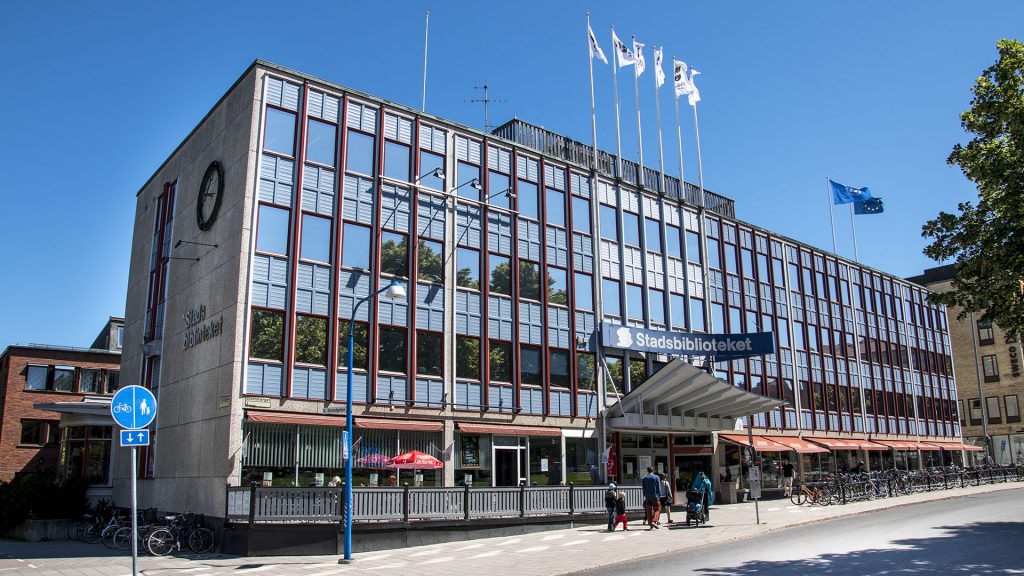 Stadsbiblioteket i Gävle.