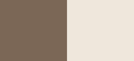 Gävle kommuns komplementfärger sandbrun och sandbrun i light version.