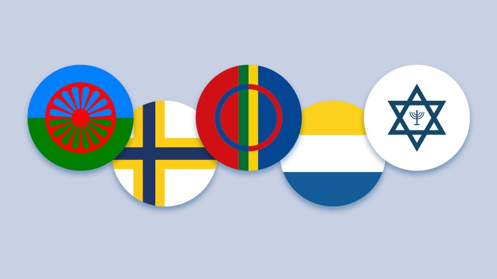 Flaggor för minoritetsgrupper