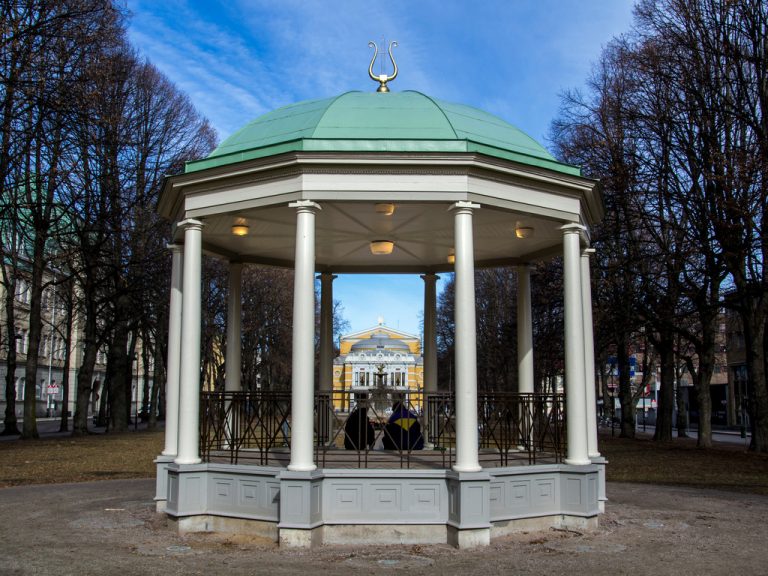 Esplanaden mot Gävle teater