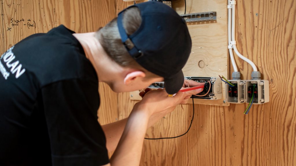 Elev på Polhemsskolan