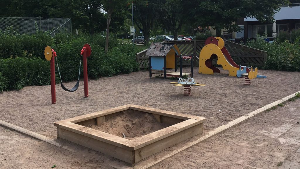 Gammal lekpark i Holmsund som ska rustas