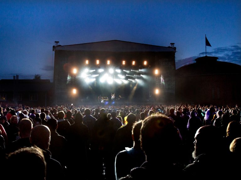 Vimmelbild från Gefle Metal Festival.