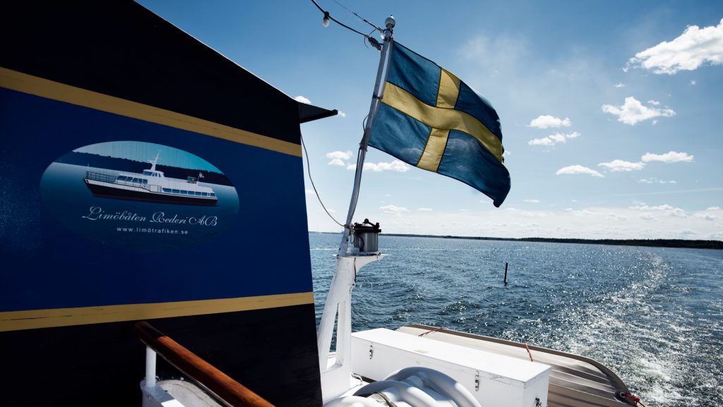 Limöbåten till havs