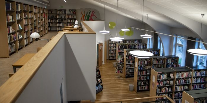 Biblioteket på Borgarskolan