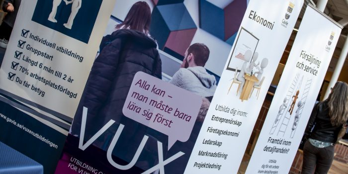 Rollups marknadsföring av VUX