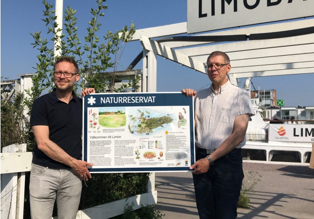 Mikael Ekman och Erik Holmestig om Limöns naturreservat