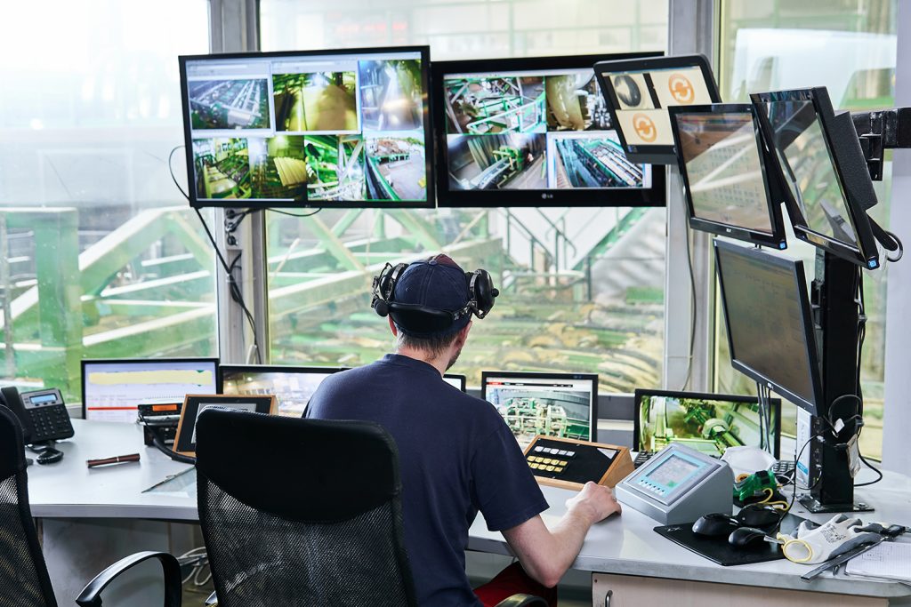 Monitorer i industri