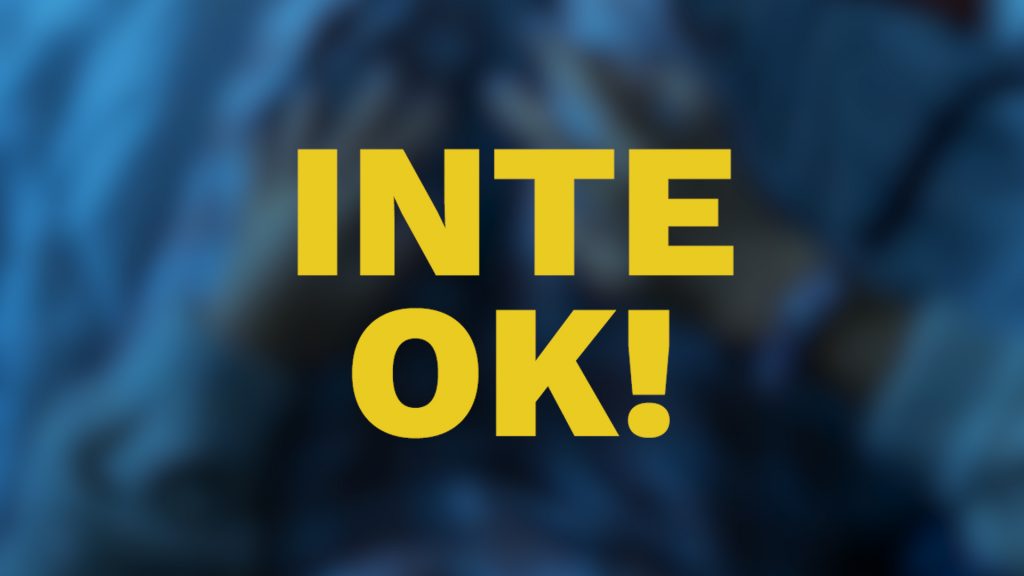 INTE OK!