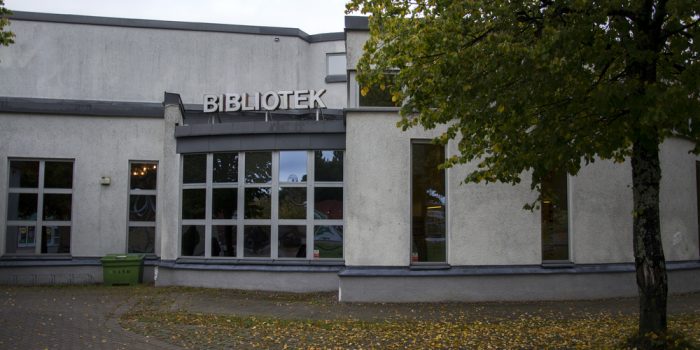 Exteriörbild Bomhus bibliotek.