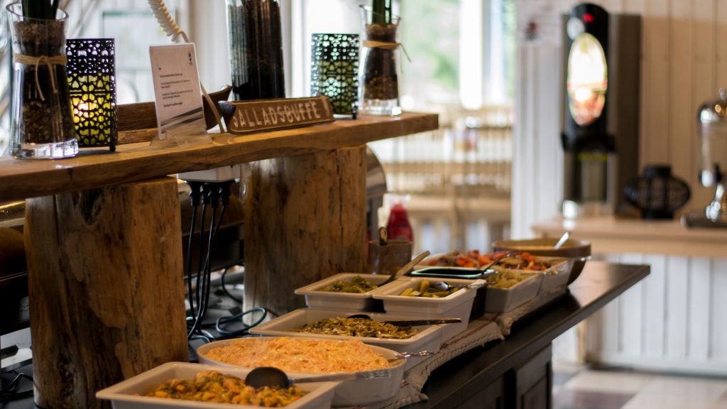 Lunchbuffé Hemlingbystugan.