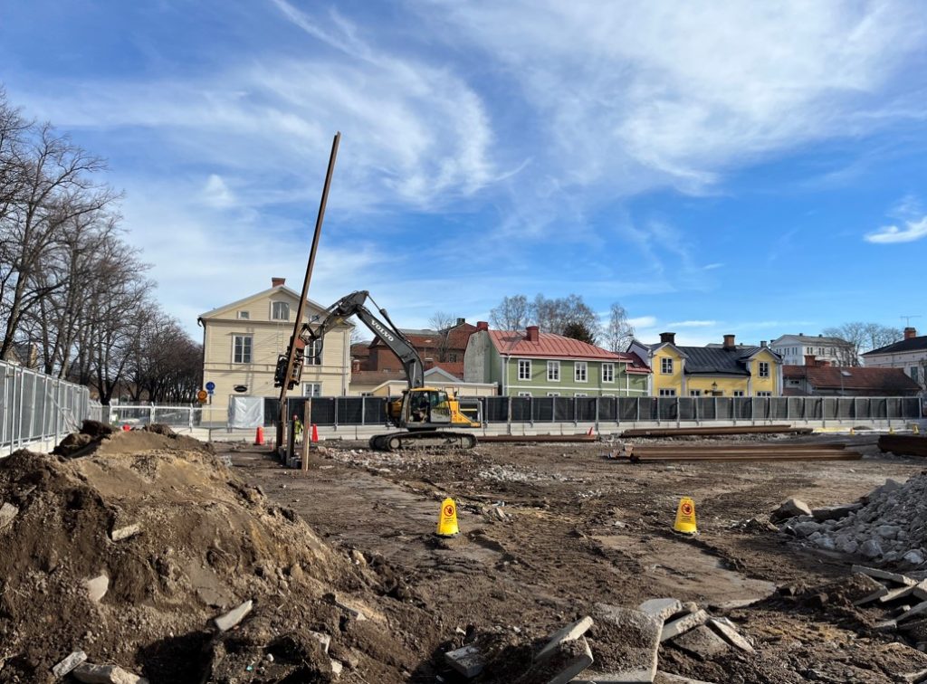 Bygge Agnes kulturhus spontning