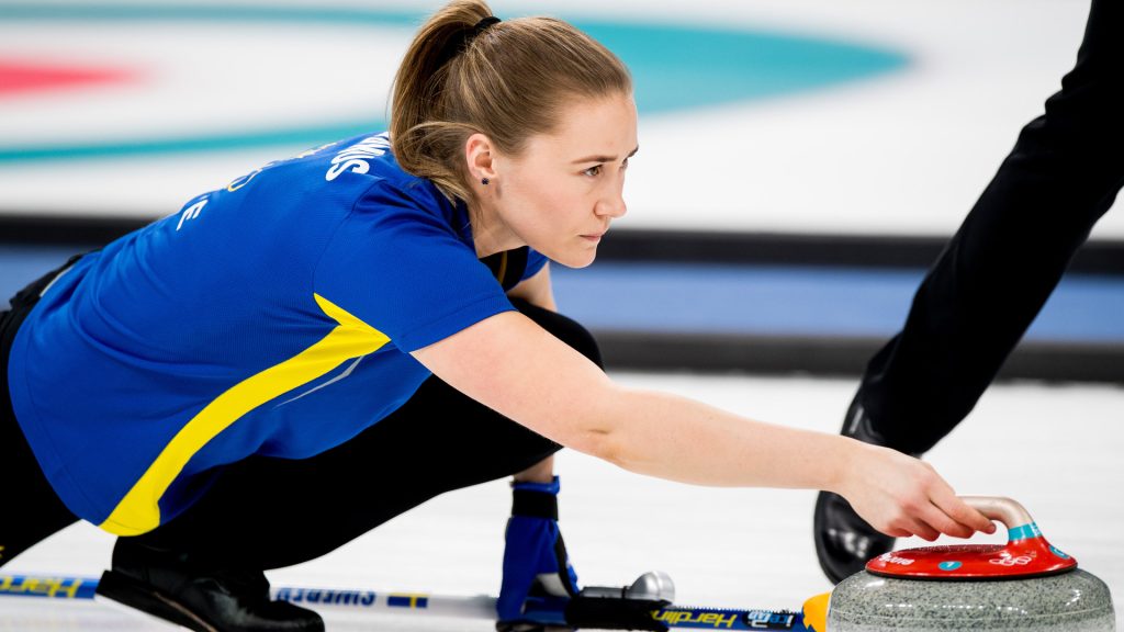 180225 Sara McManus of Sweden in the Womens