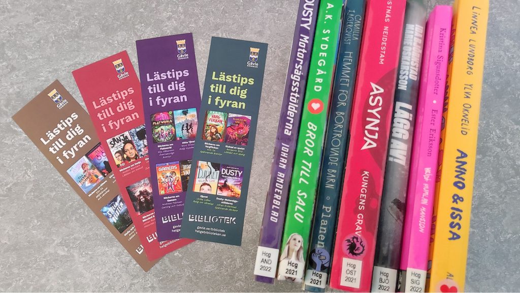 Bokmärken och böcker