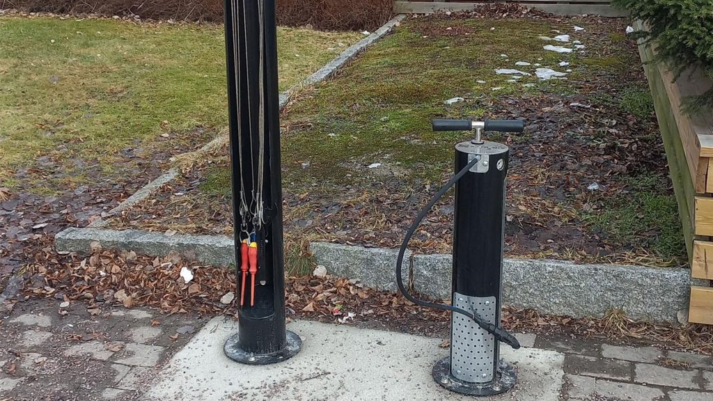 Cykelstation Andersbergscentrum