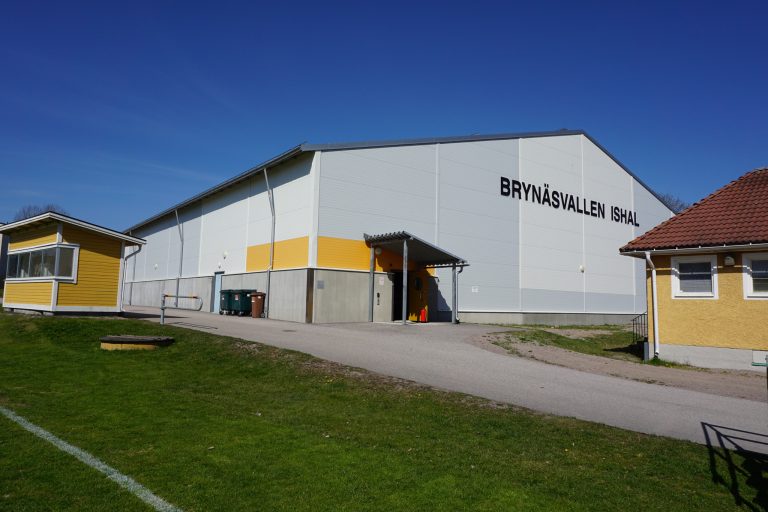 Brynäsvallens ishall. 