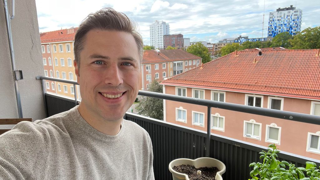 Linus Bentzer, deltagare i kampanjen Hållbar vardag