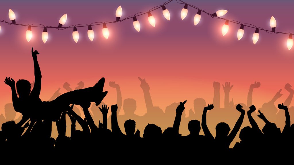 Illustrerad bild för festivalen Stolt och nykter