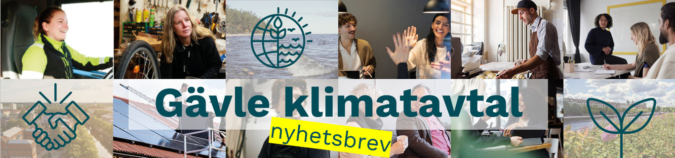 Gävle klimatavtal nyhetsbrev