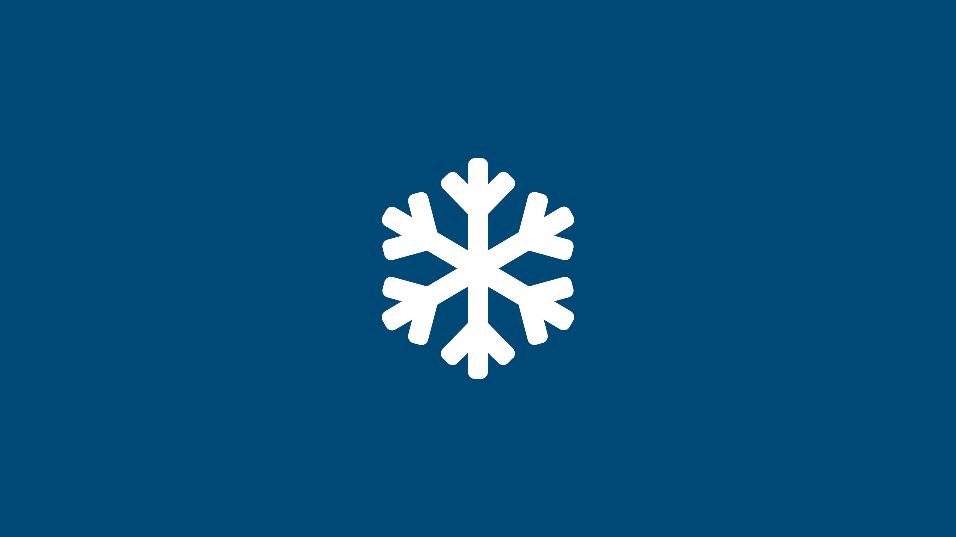 Ikon som sy Ikon som symboliserar en snöflinga