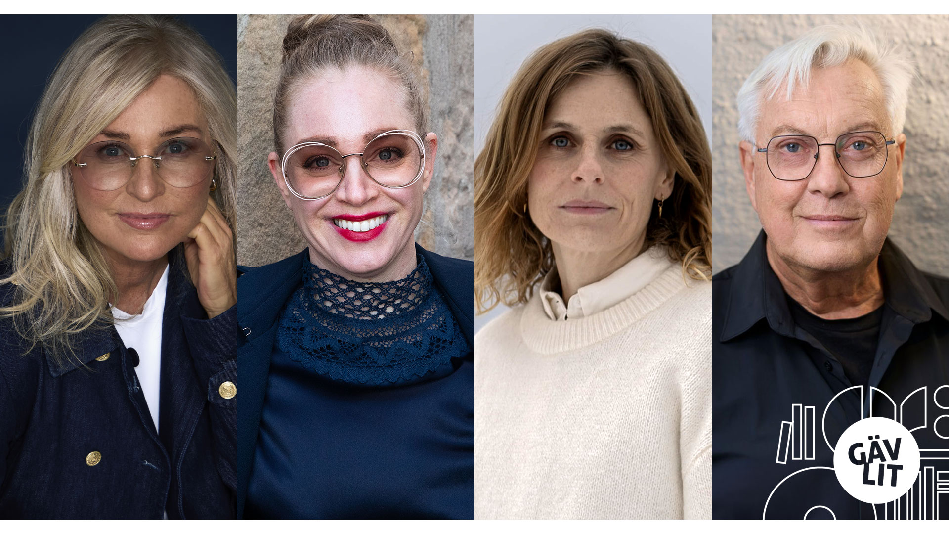Åsa Hellberg, Sara Ros, Marit Sahlström och Lars-Åke Wilhelmsson medverkar alla under lördagen