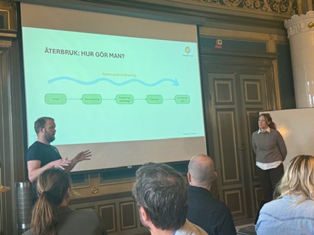 Projektet diskuterade framgångar och handlingsplaner