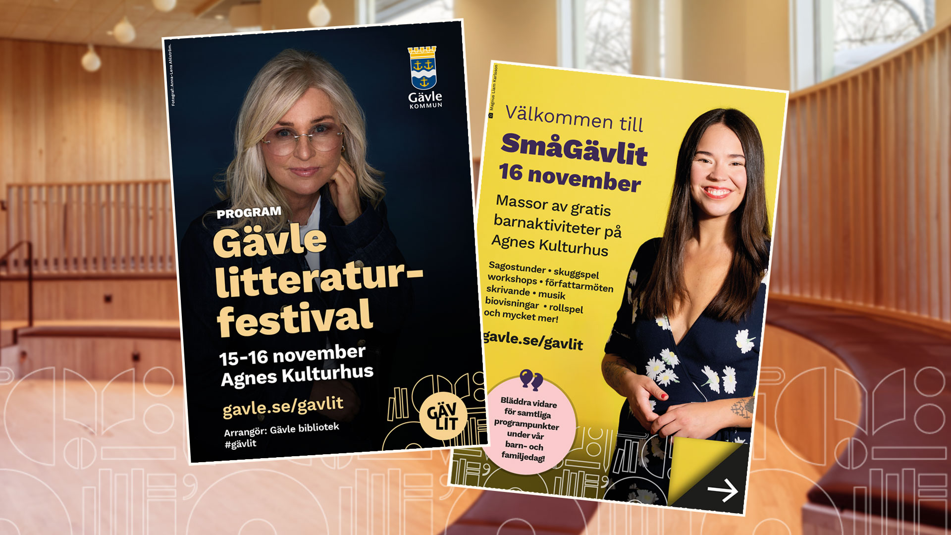 Hämta ditt programblad på biblioteken i Gävle