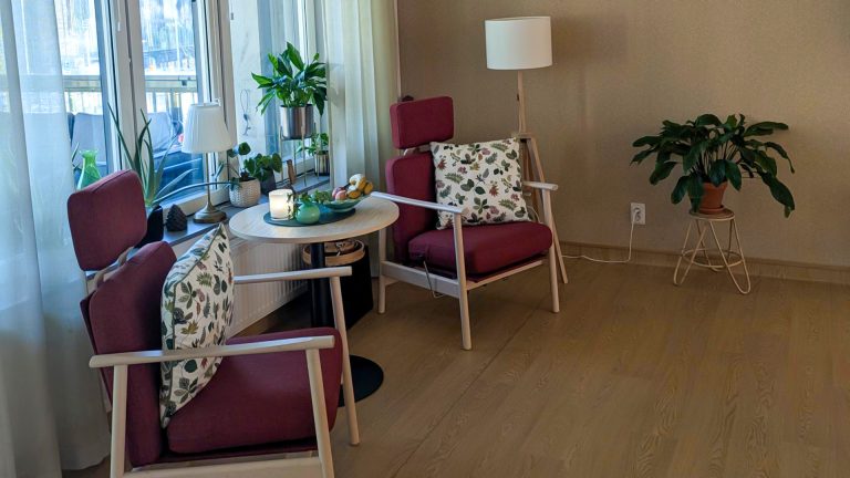 Interiörbild på Hemlingborgs vård- och omsorgsboende